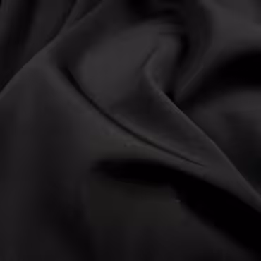 Wełna garniturowa czarna gładka klasyczna komfort