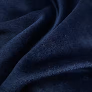 Kaszmir z wełną, głęboki granat, miękki włosek