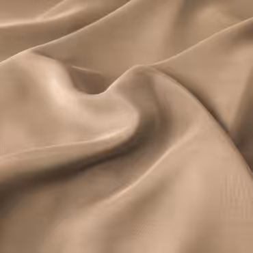Jedwab gładki, cupro, kolor beżowy