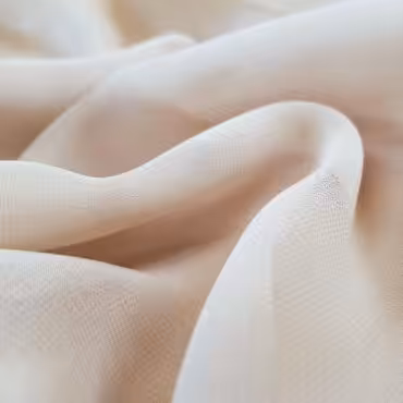 Jedwab gładki, szyfon jedwabny jasny beżowy