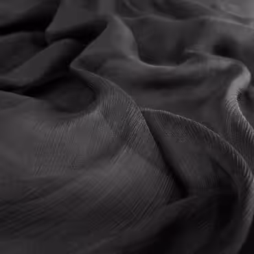 Jedwab gładki, szyfon jedwabny, grafitowy, elastyczny