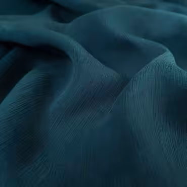 Jedwab gładki, szyfon jedwabny, ciemny morski, elastyczny