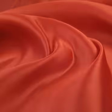 Jedwab gładki, organza jedwabna, kolor ceglasty