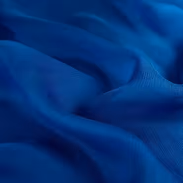 Jedwab gładki, jedwabny szyfon kreszowany, szafirowy
