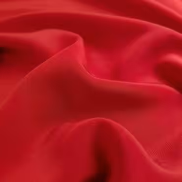 Jedwab gładki, czerwony, z elastanem, subtelny połysk