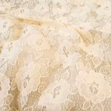 Koronka waniliowa motyw kwiaty