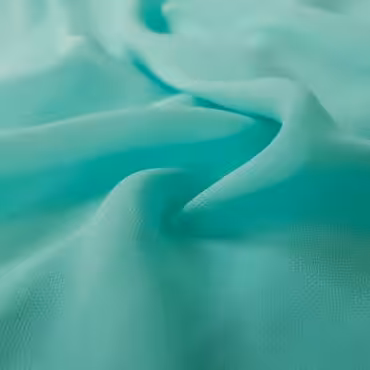 Tkanina syntetyczna gładka, krepa szyfonowa, jasna mięta