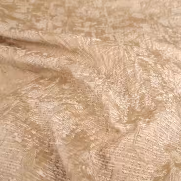 Żakard z miejscowym efektem spulchnienia, boucle, beżowy