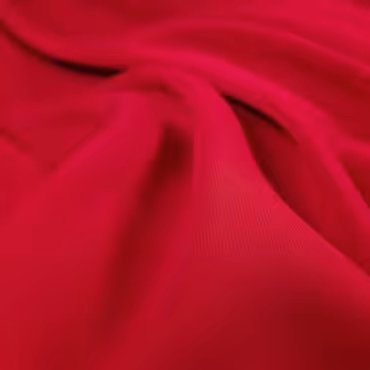 Tkanina syntetyczna gładka, krepa, karmazynowa czerwień