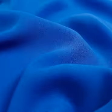 Tkanina syntetyczna gładka, delikatna, szafirowy niebieski