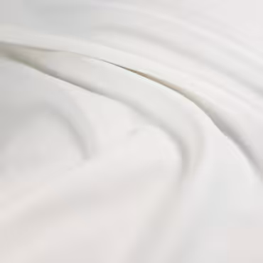 Elastyczna krepa biała śmietankowa, syntetyczna z wiskozą