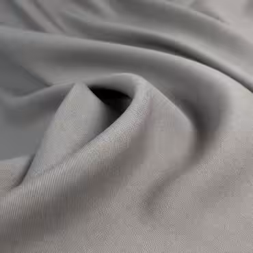 Wiskoza gładka z jedwabiem, szarobeżowy, premium