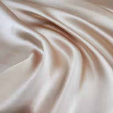 Satyna jedwabna nude, z elastanem, gładka