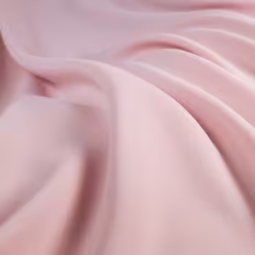 Tkanina syntetyczna gładka, krepa z elastanem, pastelowy różowy