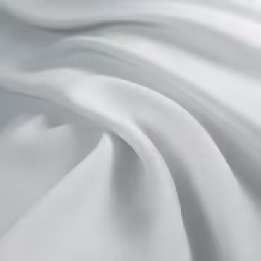 Syntetyczna krepa jasnoszara, elastyczna, gładka, z wiskozą