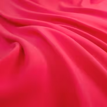 Tkanina syntetyczna gładka, z wiskozą, krepa, różowa