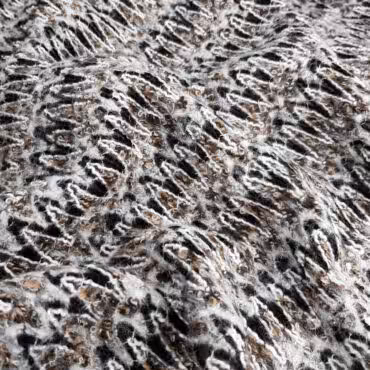 Wełna swetrowa - z moherem, boucle, zygzaki, fale, brąz, beż, czerń