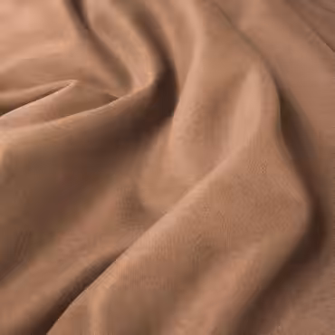 Kaszmir z wełną, camel, dwustronny, cienki, miękki, gładki