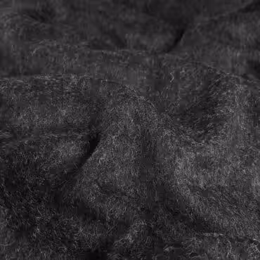 Dzianina swetrowa wełna 100%, grafitowa, melanż