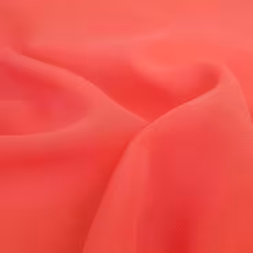 szyfonowy jedwab matowy elastyczny koralowy rozB