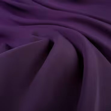 Krepa wiskozowo poliestrowa, elastyczna, ciemny fiolet