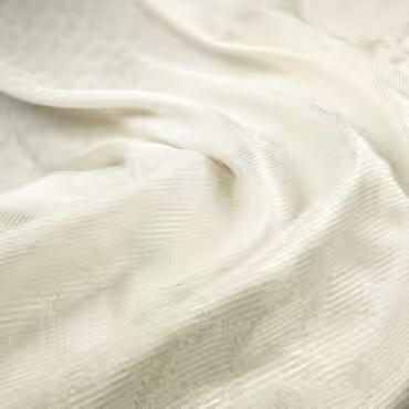 cienki żakard biały śmietankowy pepitka wiskozaB