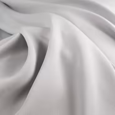 krepa jedwabna elastyczna jasno szara matowaA