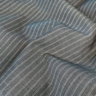 welna fresco szara w prazki naturalny material na lato wiosneA
