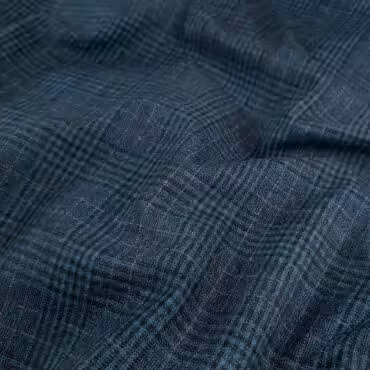 welna fresco typ zegna tkanina w krate granat roz czernB