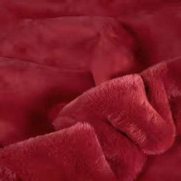 sztuczne futro czerwone malinowe miekkie krotkie wlosieE