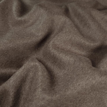 kaszmir bezowy ciemny plaszczowy material naturalnyB