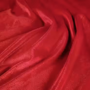 welur czerwony elastyczny polysk dzianina poliesterA