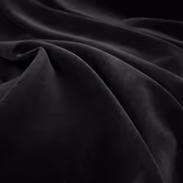 aksamit bawelniany czarny matowy nieelastycznyB