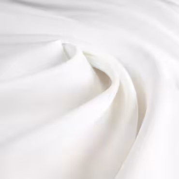 krepa biala elastyczna z nuta smietanki gladkaA