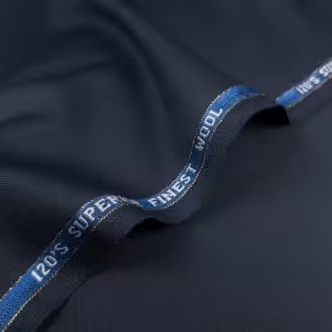 garniturowa welna 120s granatowa superior finestA