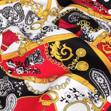 wiskoza typ versace kwadraty panel 48cm groszkiB