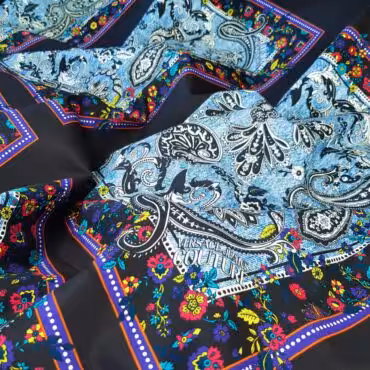 bawelna sygnowana wzor versace prostokaty panel 150cmA