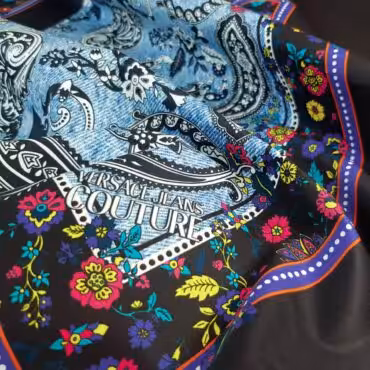 bawelna sygnowana wzor versace prostokaty panel 150cmB