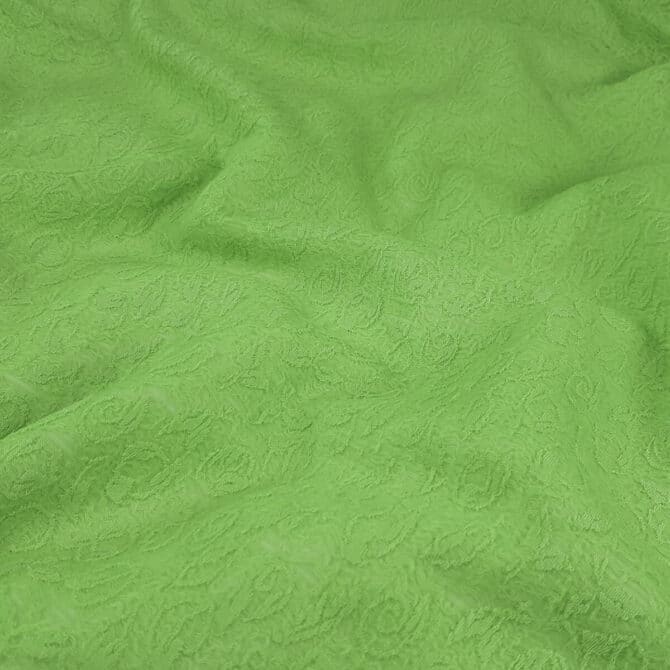 elastyczna koronka matowa jasna zielenB