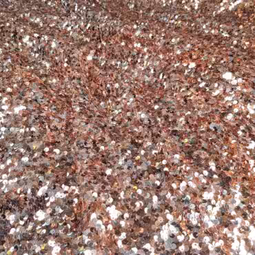 cekiny elastyczne na tiulu szampanski rozB