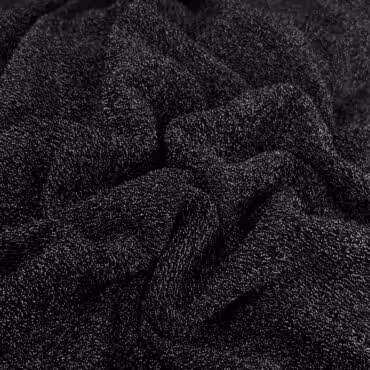 czarna dzianina wieczorowa mocno elastyczna polyskB