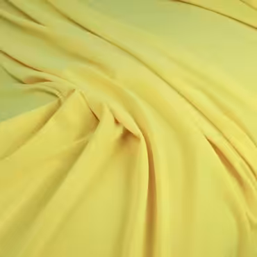 zolta dzianina cienka lejaca jednolita gladkaB