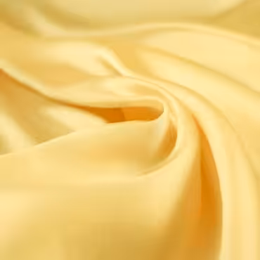 zolta satyna jedwab naturalny nieelastyczna jednolitaB