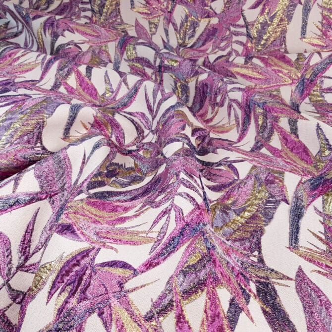 zakard w kwiaty strelicje roz fuksja z fioletemE
