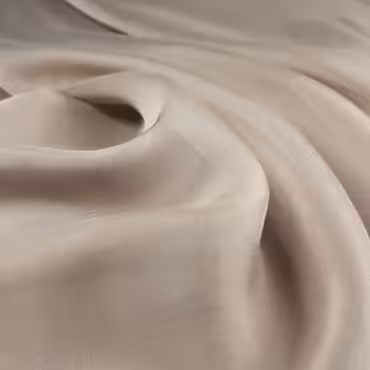 bezowy szyfon opalizujacy jedwab naturalny mgielkaA