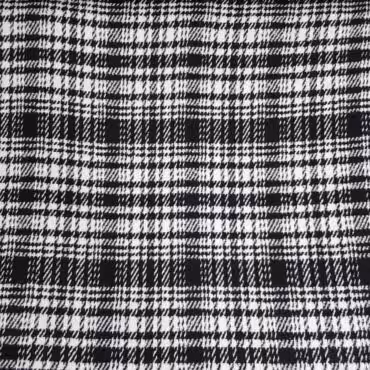 material w krate czarno-biala welna plaszczowa verginB