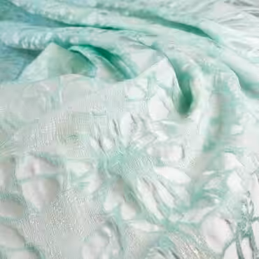 zakard w abstrakcyjne kwiaty jasny seledyn z bielaA