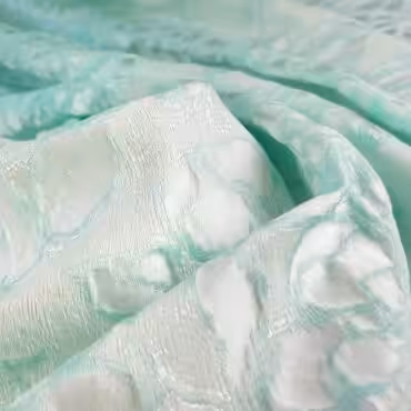 zakard w abstrakcyjne kwiaty jasny seledyn z bielaB