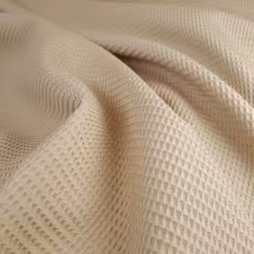 bawelna gofrowana wafel bezowa kryjacaB