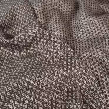 welna ze zlota nicia dwustronna drobne wzorki rombyA